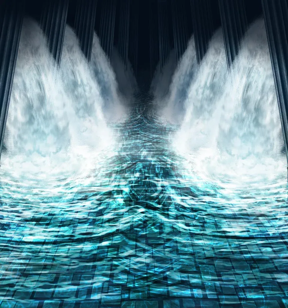 Ruins of the Water God — Leviathan's lair in Brave Exvius