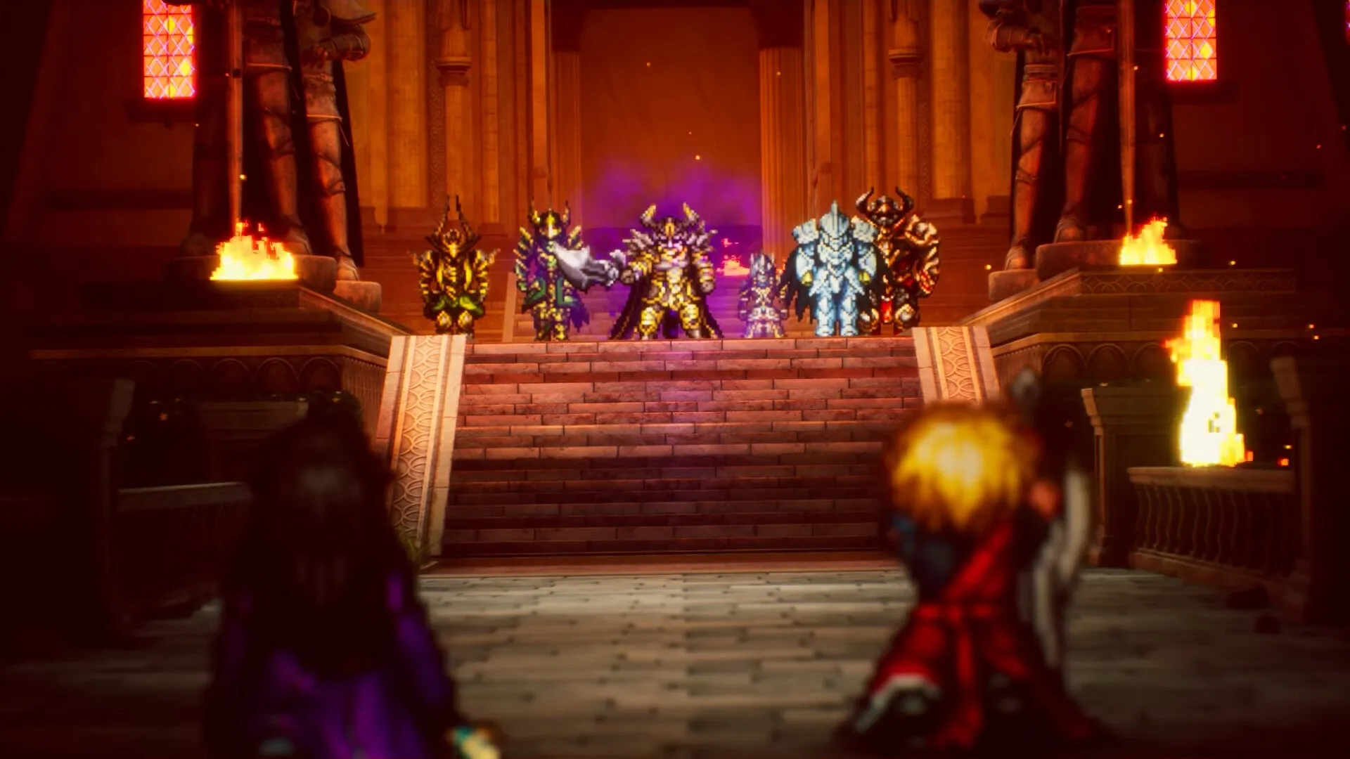 Final Fantasy Resonance HD-2D screenshot — world traversal