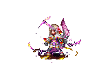 Fina's animated idle sprite from Final Fantasy Brave Exvius