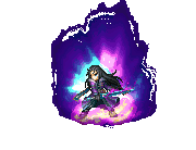 Lasswell's animated idle sprite from Final Fantasy Brave Exvius