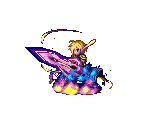 Rain's animated idle sprite from Final Fantasy Brave Exvius